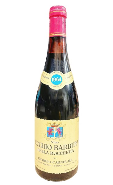 Wein 1964 Vecchio Barbera della Rocchetta Carnevale