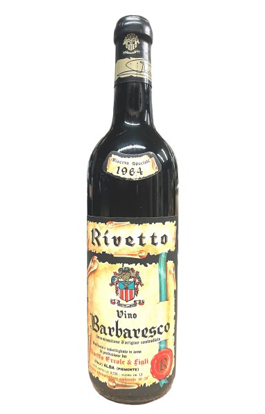 Wein 1964 Barbaresco Riserva Speciale Rivetto