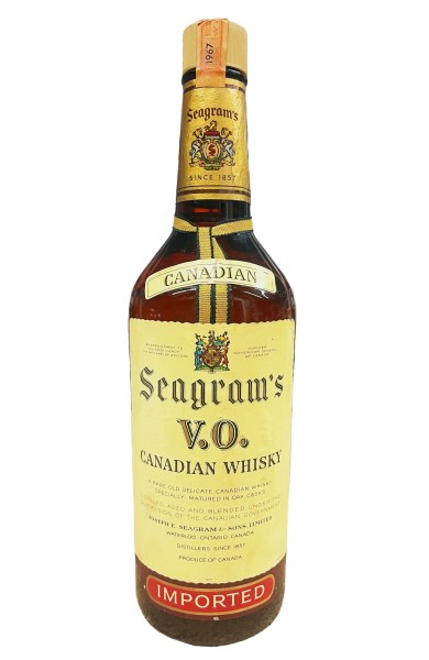 Whisky 1967 Seagram´s V.O. Canadian Whisky 6 years