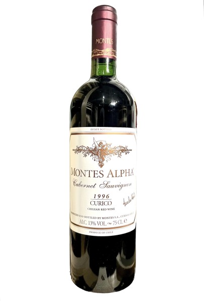 Wein 1996 Cabernet Sauvignon Montes Alpha