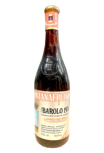 Wein 1974 Barolo Fontanafredda Riserva Speciale