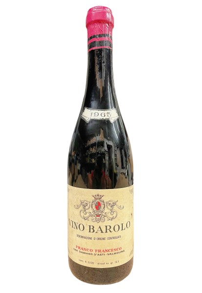 Wein 1965 Barolo Franco Francesco