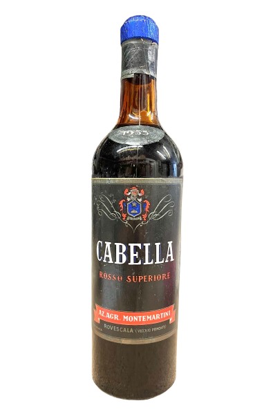 Wein 1955 Cabella Rosso Superiore Montemartini