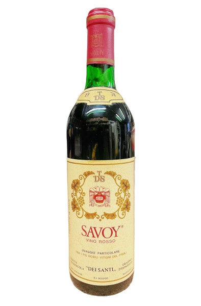 Wein 1974 Savoy Vino Rosso dei Santi