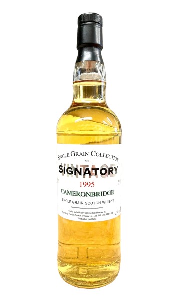 Whisky 1995 Cameron Bridge Single Grain Scotch Whisky