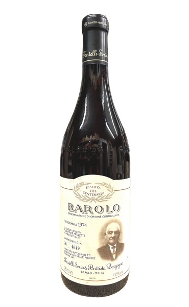 Wein 1974 Barolo Riserva Serio & Battista Borgogno