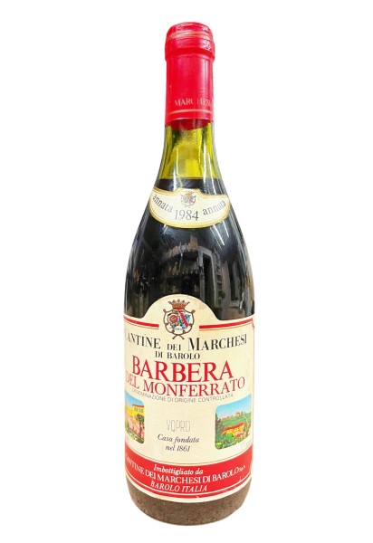 Wein 1984 Barbera del Monferrato Marchesi di Barolo