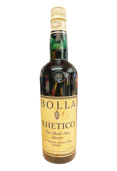 Wein 1965 Rhetico Soave Liquoroso Bolla