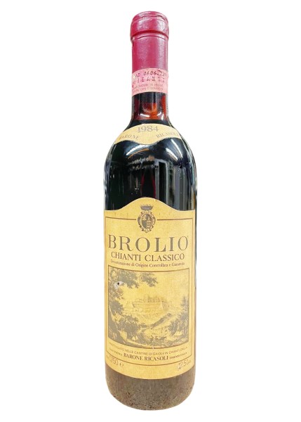 Wein 1984 Chianti Classico Brolio Riscasoli