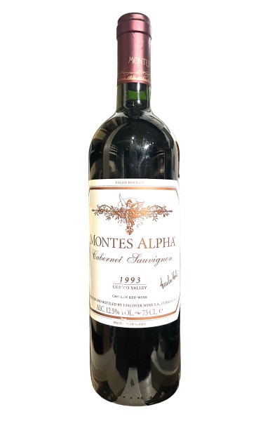 Wein 1993 Cabernet Sauvignon Montes Alpha