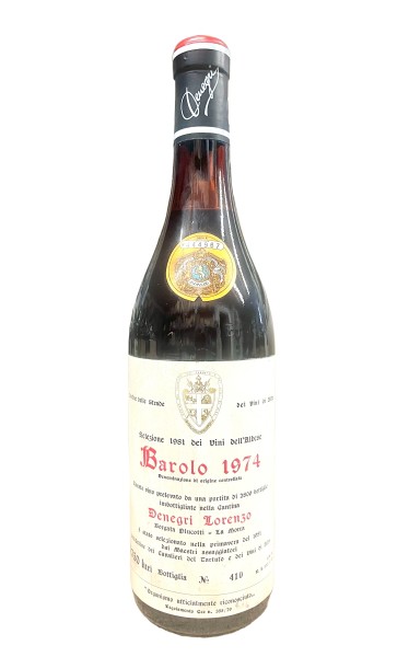 Wein 1974 Barolo Lorenzo Denegri La Morra